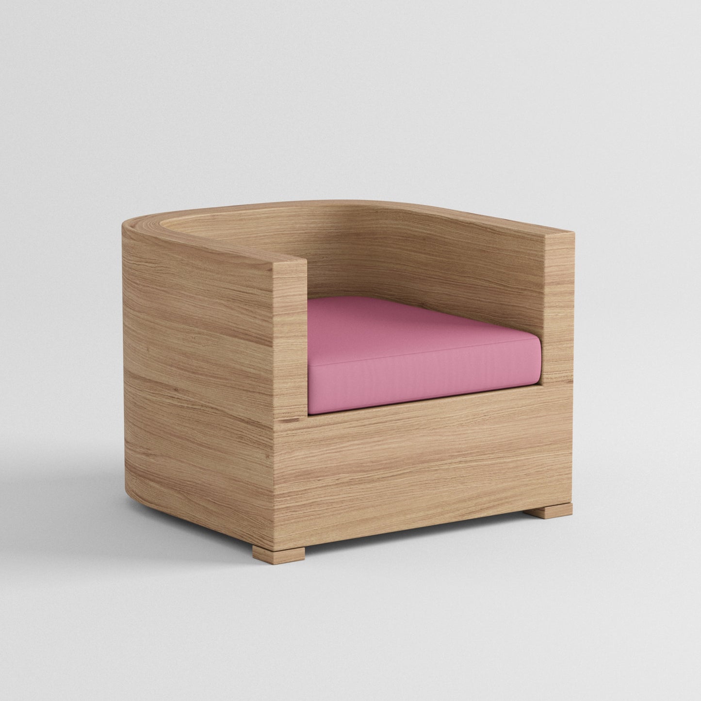 Cojín de asiento lounge semicircular