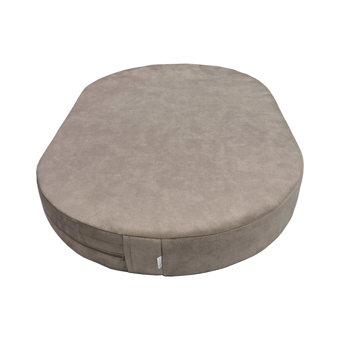 Cojín de asiento ovalado a medida