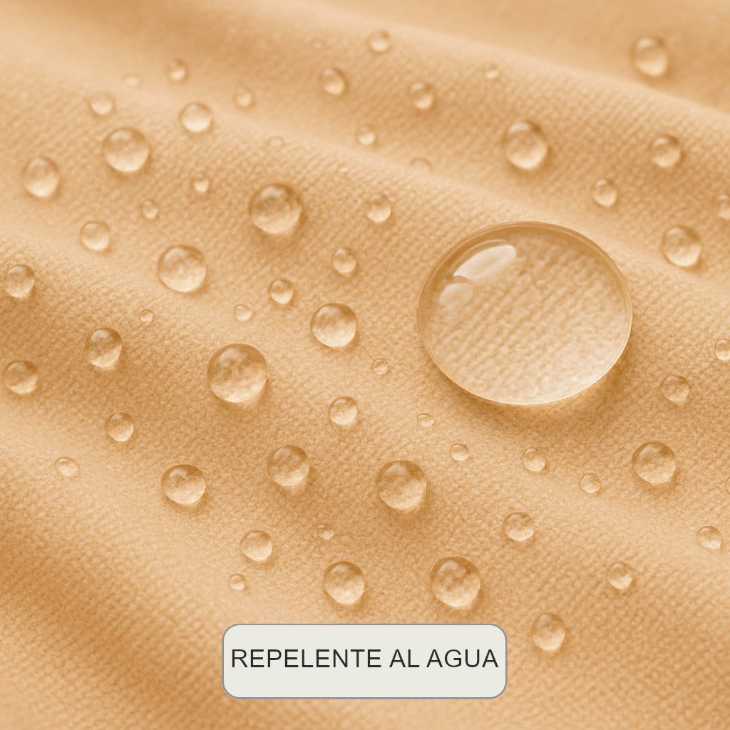 Tejido repelente al agua para cojines