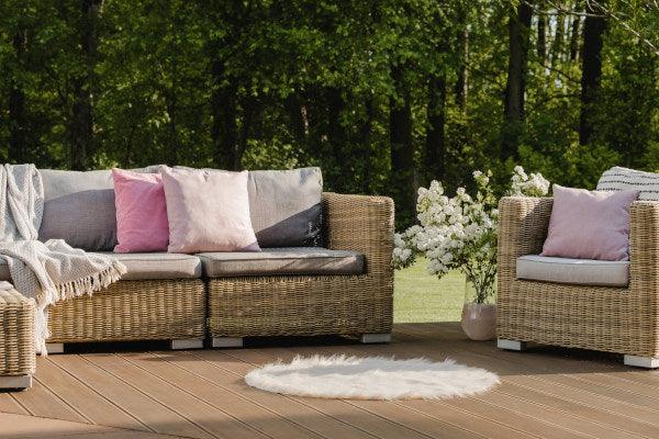 Cojines de asiento a medida para exterior