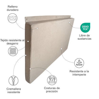 Cojín de pared para colgar - Exterior

