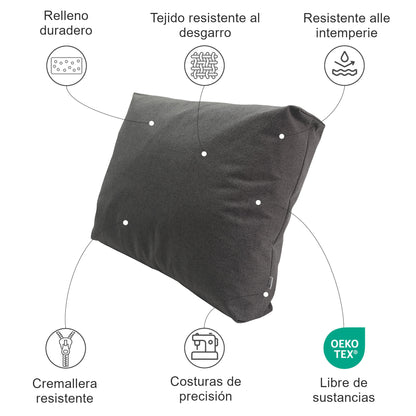 Cojín de respaldo suave a medida