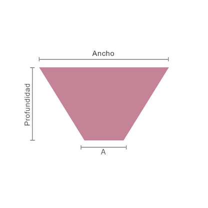 Cojín para silla trapezoidal a medida