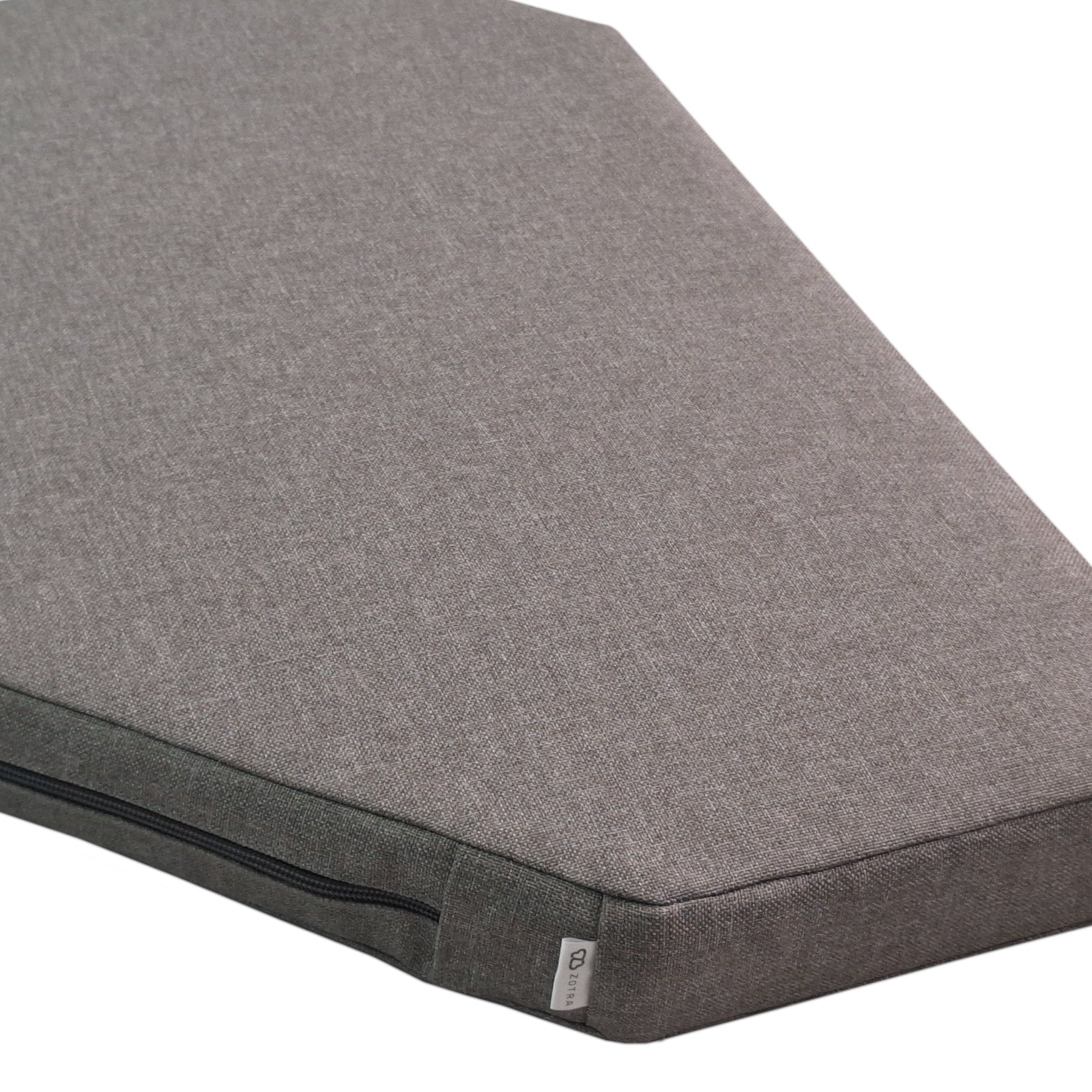 Cojín de asiento de esquina con forma de diamante