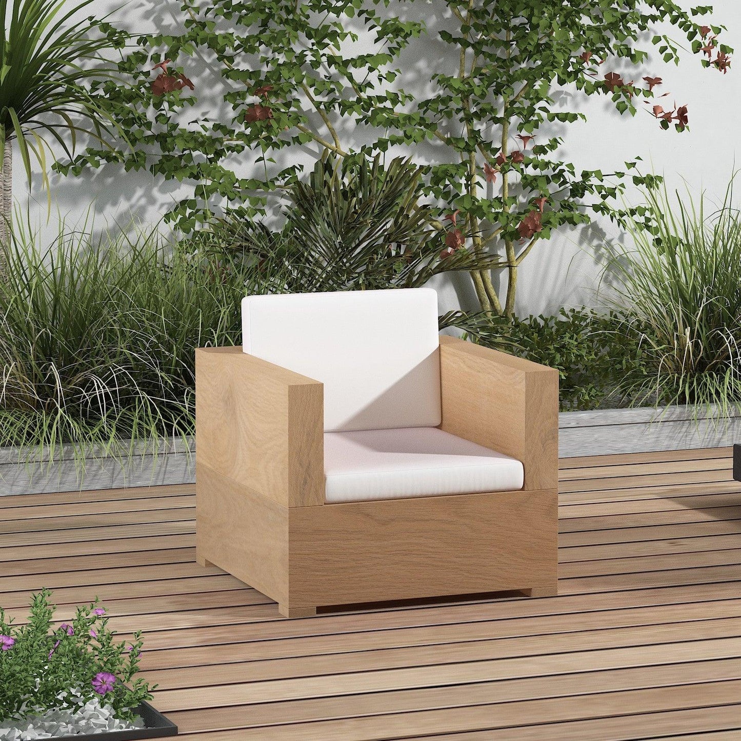 Cojines de descanso y lounge para exterior