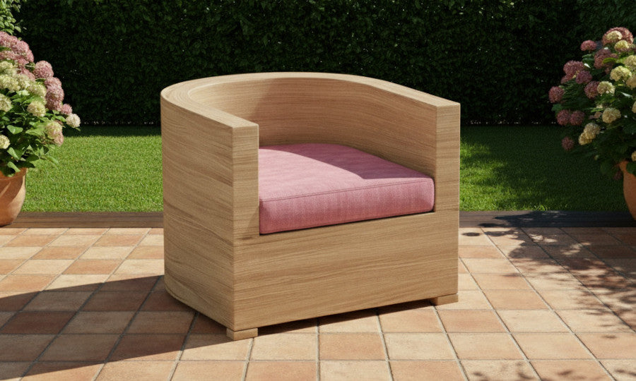 Halbrundes Lounge Sitzkissen - Outdoor