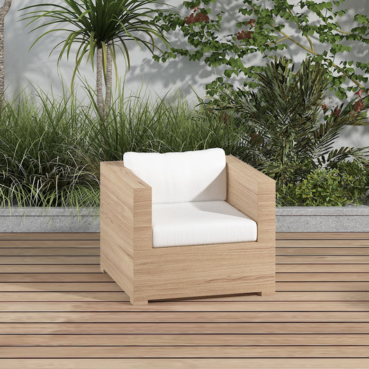Cojín de asiento Lounge con cojín de respaldo suelto