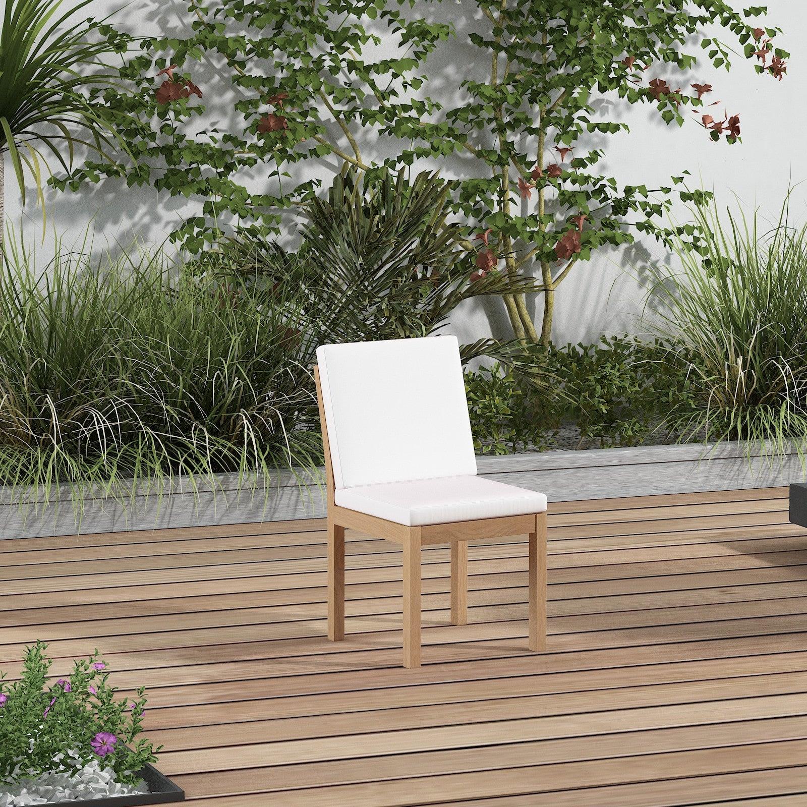 Cojín para silla de exterior a medida