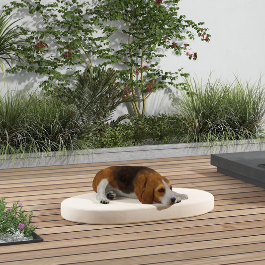 Exterior camas para perros ovaladas y redondas a medida