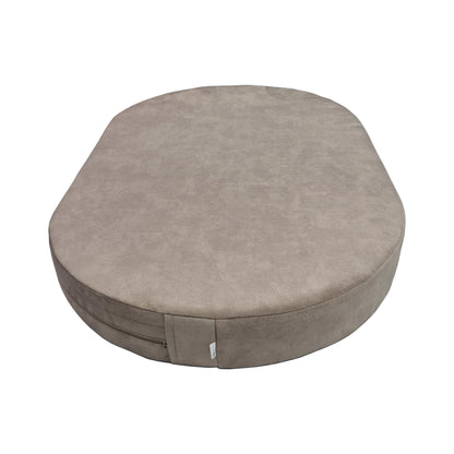 Cojín de asiento ovalado a medida